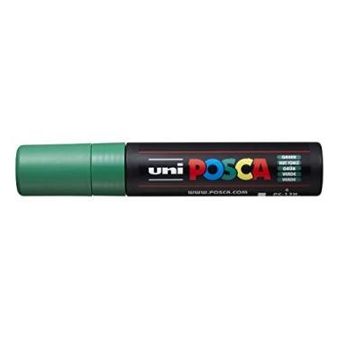 Imagem de POSCA, UNI, Caneta Marcador PC-17K Extra Bold, traço de 15mm a 22mm, Verde, Blister com 1 unidade