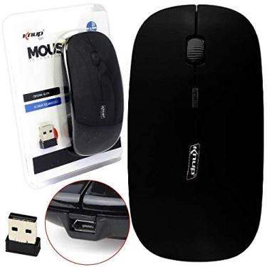 Imagem de Mouse Optico Recarregavel sem Fio 2.4 GHZ 1600 DPI SLIM KNUP G21