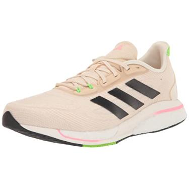 Imagem de adidas Tênis de corrida feminino Supernova +, Tint/Carbono/Rosa Feixe, 10