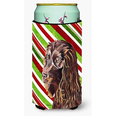 Imagem de Caroline's Treasures SC9616TBC Boykin Spaniel bengala doce natal menino alto isolamento de bebidas isolante abraçador, menino alto, multicolorido