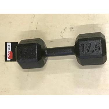 Imagem de Halter Sextavado Pintado 17,5kg