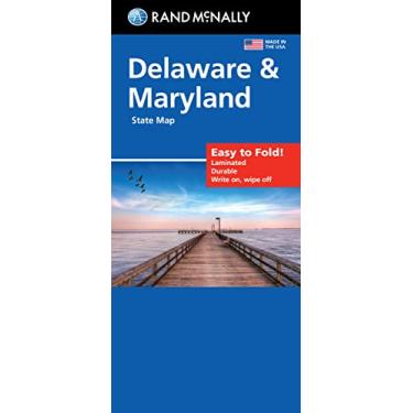 Imagem de Rand McNally Easy to Fold: Delaware, Maryland Laminated Map
