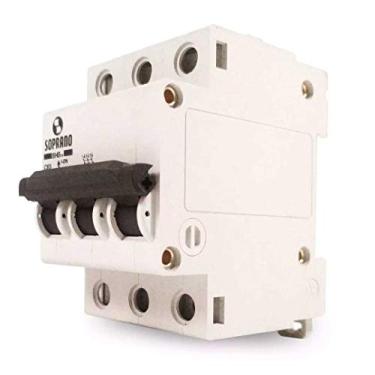 Imagem de Disjuntor Din Soprano Trifásico Curva c 50a
