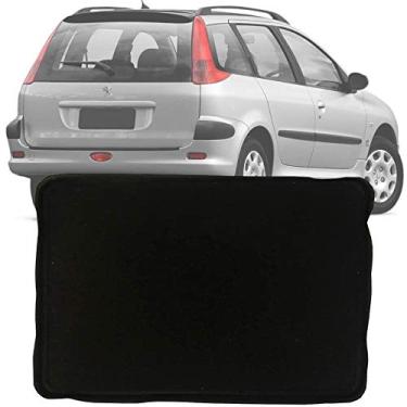 Imagem de Tapete Bandeja Universal Série 2 Porta Malas Com Borda Elevada de 3,5cm Peugeot 206 Sw 2012 13 14 15