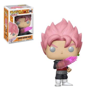 Boneco Banpresto Dragon Ball Super Goku Black Super Saiyajin Rose