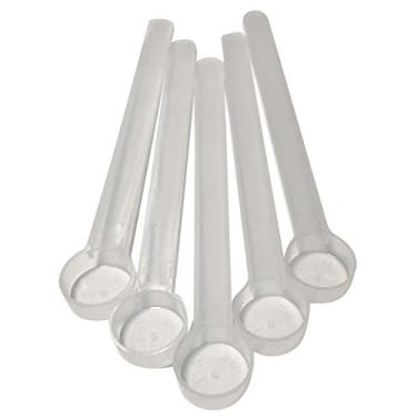 Imagem de Supplement and Supply 1/2 colher de chá (2,5 ml) Colher de cabo longo para medir café, alimentos para animais de estimação, grãos, proteínas, especiarias e outros produtos secos (pacote com 5)