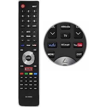 Imagem de Smartby Controle remoto compatível com Hisense EN-33926A substituição para Hisense Smart TV 32K20DW 32K20W 40K366WN 50K610GWN 55K610GWN 40H5 XV5849 32H5B 40H5B 48H5 50H5B 5G 0H5GB