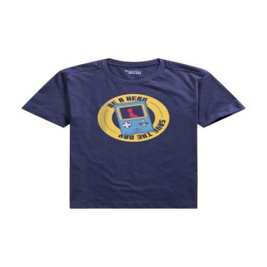 Imagem de Infantil - Camiseta Be A Hero Reserva Mini Azul Marinho  menino