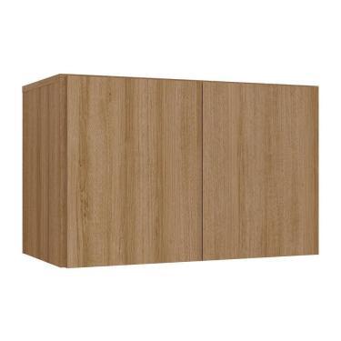 Imagem de Armário De Lavanderia Aéreo Multiuso 2 Portas Multimóveis Mp5040 Rustic Rustic