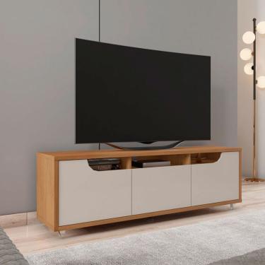 Imagem de Rack Jersey 2 PT 1 GV Cedro e Off White 160 cm