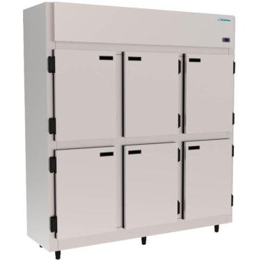 Imagem de Mini Câmara 6 Portas Cegas Inox 1200 Litros Frost Free  - Kofisa