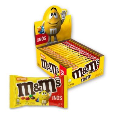 Imagem de M&Ms Amendoim E Chocolate Mars Kit 14 Unidades De 80G