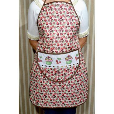 Imagem de Avental de Cozinha Estampado - Docinhos