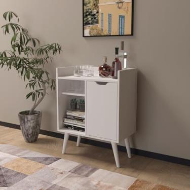 Imagem de Aparador Balcão Mesa para Café/Bar Multifuncional Branco AP2310 Tecnomobili