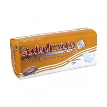 Imagem de Absorvente Geriátrico Adultcare Premium Com 20 Unidades