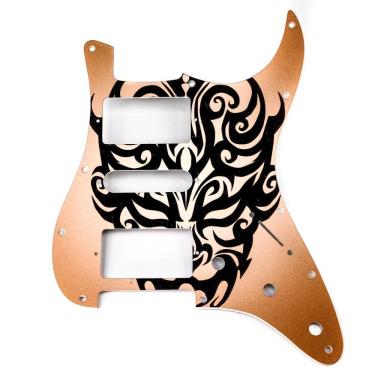 Imagem de Escudo Guitarra Am Strat HSH Máscara Tribal Spirit 120-MT [F035]