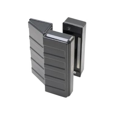 Imagem de Fechadura Eletroímã Portas Vidro com Suporte Encaixe Sem Rasgo Agl Antifurto