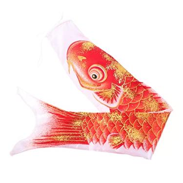 Imagem de de carpa bronzeadora direção do peixe pipa windsock sinal externo meias de para e de peixe pingente pendurado ao ar livre de decorativa