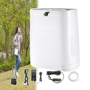 Imagem de CNAOHGHN PortáTil De MáQuina De 0X2, Mini Gerador, Equipamento DoméStico 0X2, 1-5l Gerador,90%±3% Uso En Carro E Viagens,Com Bateria 6600mah, Ac/Dc