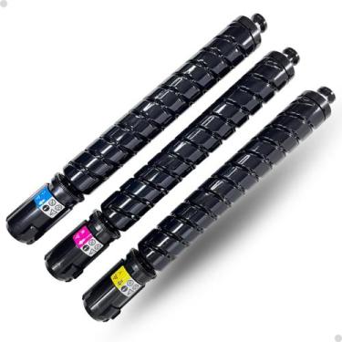Imagem de Kit 3 Cores Toner Compativel Canon Gpr53 C3330 3320 3325 YMC - CET Gro