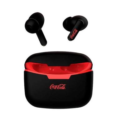 Imagem de Fone de Ouvido TWS Flow Earbuds Coca-Cola - Preto - 2097 - Multcomerci