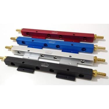 Imagem de Kit Flauta De Combustivel Coletor Ap Mi + 2 Conexão 3/8 Npt - RGTX, Pr