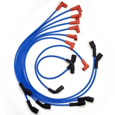 Imagem de Conjunto de fios de vela de ignição para 5.0, 5.7, 6.2 Mercruiser e Volvo Penta com distribuidores de tampa plana