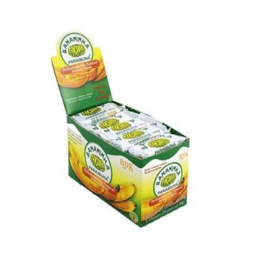 Imagem de Bananinha Paraibuna com Açúcar Natural contendo 20 unidades de 36g cad