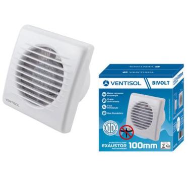 Imagem de Exaustor P Teto Banheiro Silencioso 10cm Anti Insetos Bivolt - Ventiso