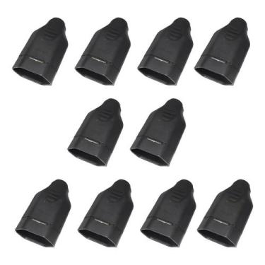 Imagem de Plug Fêmea Pino 20A Tomada 2P Preto Ilumi 10 Peças 250V