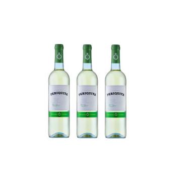 Imagem de Kit Vinho Periquita Branco Seco 750ml 3 unidades