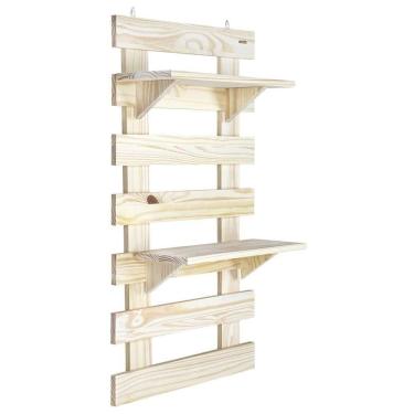 Imagem de Painel Floreira Tramontina Vertical Em Madeira Maciça Com Duas Prateleiras