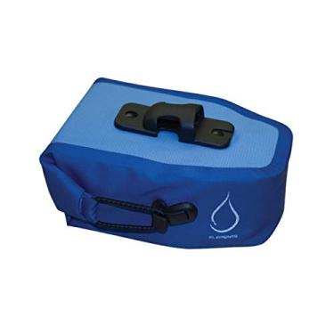 Imagem de Serfas Bolsa impermeável para selim de bicicleta Monsoon Roll Top - Médio (Azul/Azul)