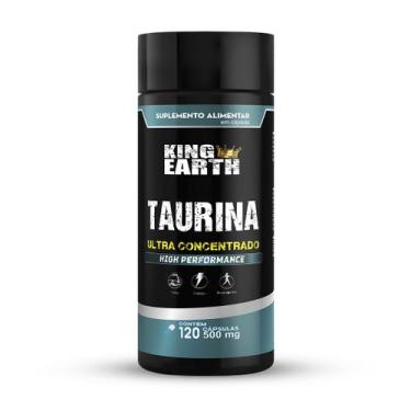 Imagem de 5 Taurina 120 Cápsulas 500mg  - King Earth