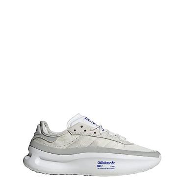 Imagem de adidas Tênis feminino Adifom Trxn com cadarço casual - bege, Branco cristal/cinza dois/branco nuvem, 36