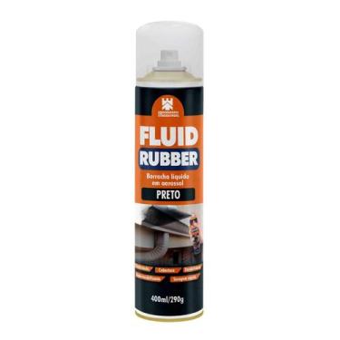 Imagem de Borracha Líquida Preta - Fluid Rubber 400Ml/290G - Er Do Brasil