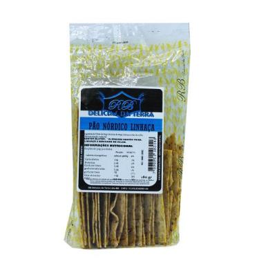Imagem de Pão Nórdico de Linhaça RB Delícias da Terra 180g - Rb Delicias da Terr