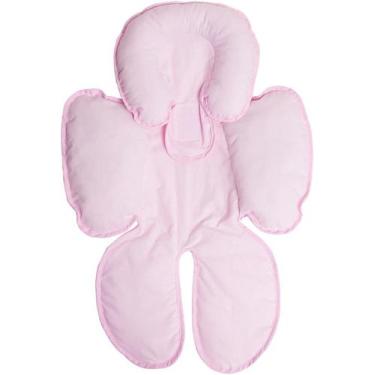 Imagem de Bebê Conforto Cadeirinha Carrinho Macio rosa liso - Luma Confort