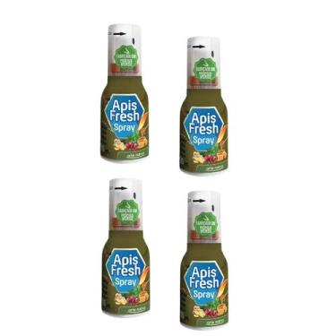 Imagem de Kit 4 Spray Própolis Extra Forte 35ml - Apis Fresh - Arte Nativa