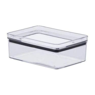 Imagem de Pote Hermético Frios Queijo Presunto Acrílico 770ml Geladeir - Paramou