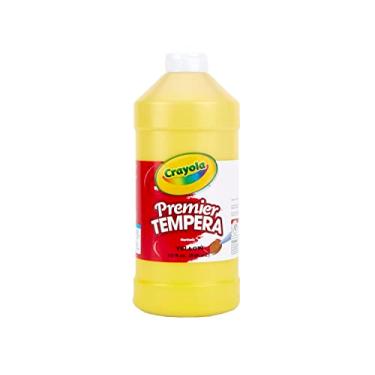 Imagem de Crayola Tempera Paint, Yellow Kids Paint, 32oz (54-1232-034)