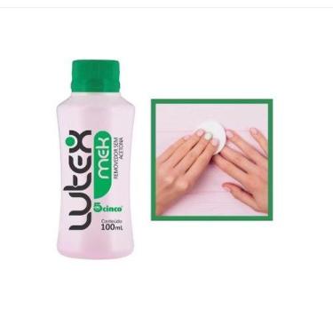 Imagem de Removedor de esmalte lutex mek 565 sem acetona cinco 100ml