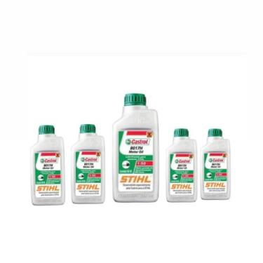 Imagem de kit oleos 2 tempos para motosserras/ roçadeiras Stihl  (5 unidades) - 