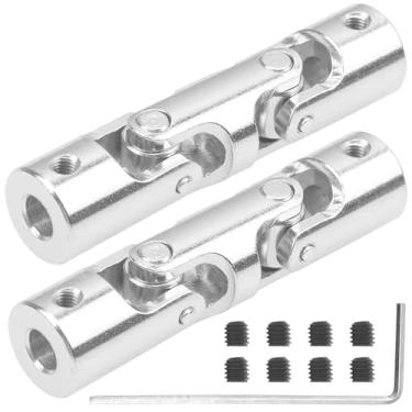 Imagem de 2Pcs Vgoohobby 4mm/5mm/6mm RC Boat Shaft Coupler 3 Section U Joint Coupling for RC Car Boat Robotics DIY (5mm to 5mm)