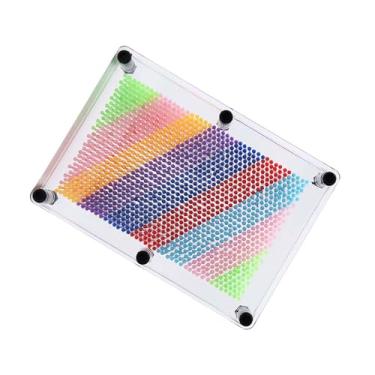 Imagem de 3D Pin Art Board Novo Pin Art Toy para Crianças e Adultos Presente Com Pin Art Toy Também Pode Desenvolver Motor Pin Art Pin Art Board Pin Art Toy 3D Pin Art 3D Pin Art Escultura