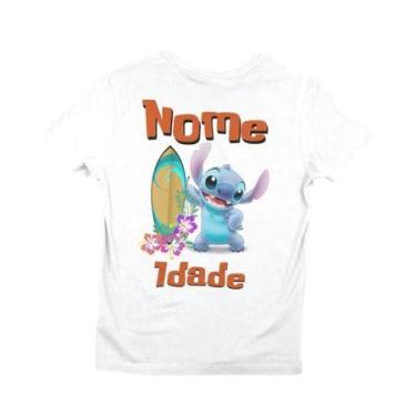 Imagem de Camisa personalizada aniversário Lilo Stitch - Loja Dinka