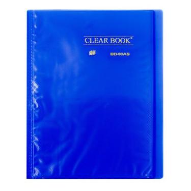 Imagem de Pasta Catálogo A4 Yes 40 Envelopes BD40AS Clear Azul
