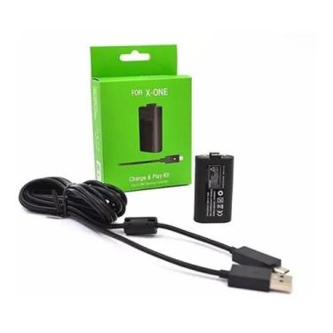 Imagem de Bateria Para Controle X One + Cabo Usb Charge E Play - JSX
