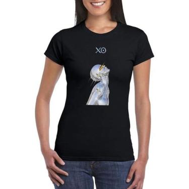 Imagem de Camiseta Masculina E Baby Look Feminina The Weeknd Robô Novidade - DTF