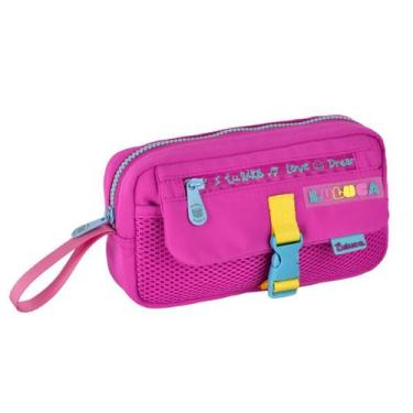 Imagem de Estojo escolar Juvenil Da Youtuber Luluca - Clio, Rosa